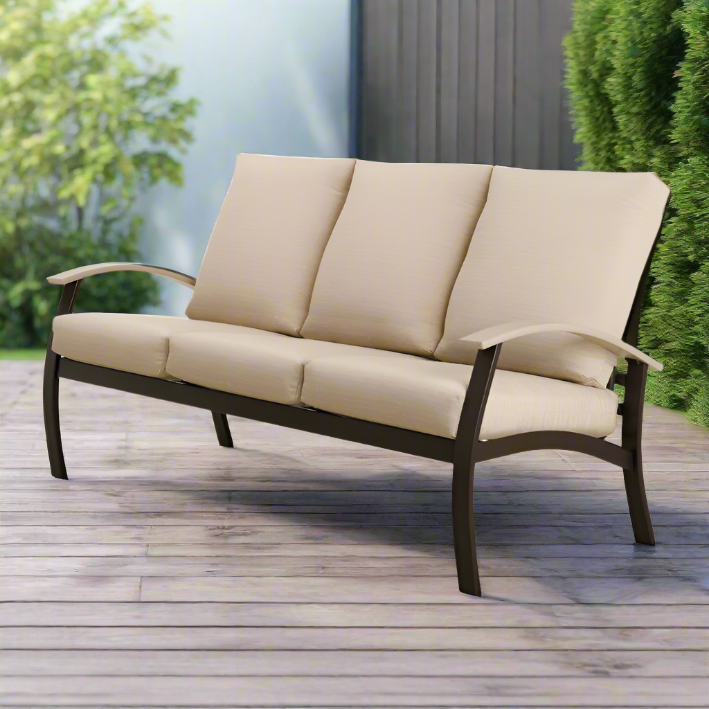Telescope Casual Belle Isle Cushion Three-Seat Sofa