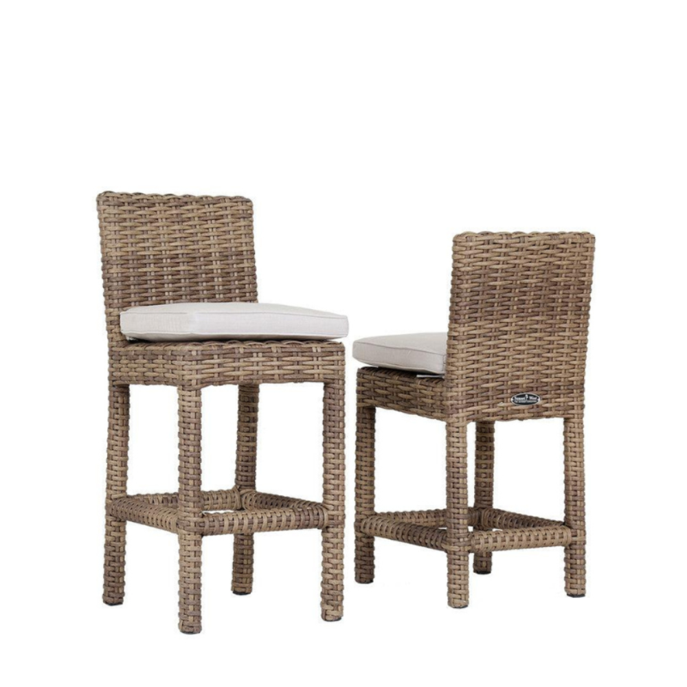 Sunset West Havana Wicker Outdoor Bar Stool