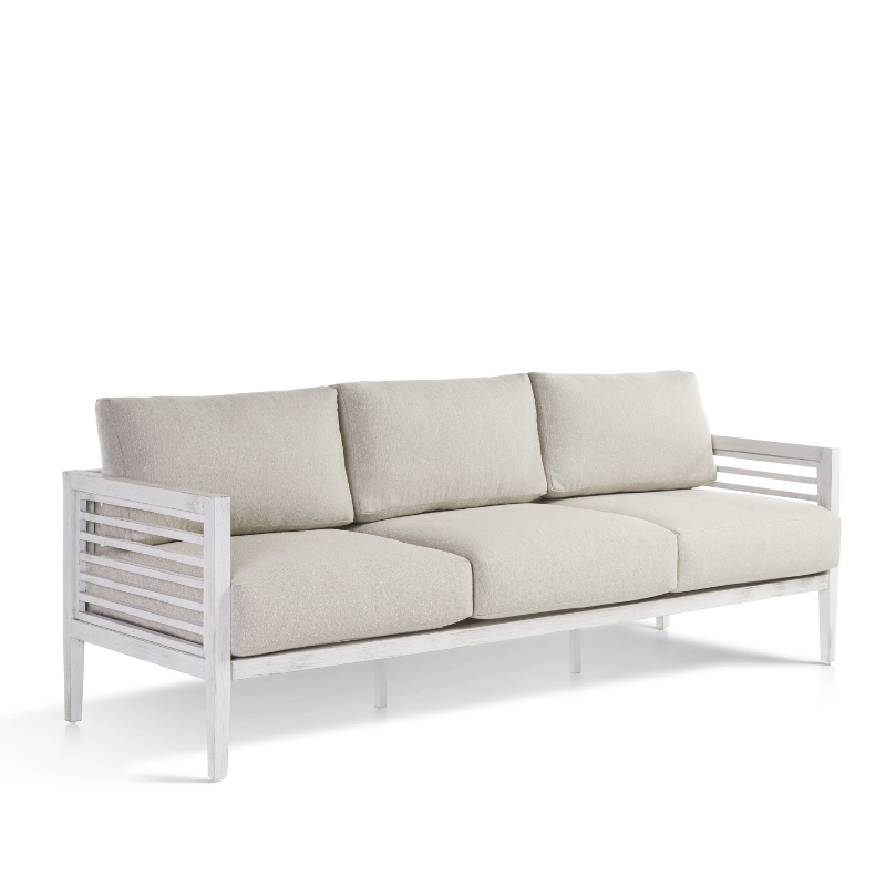South Sea Rattan Aluminum Outdoor Veda Sofa