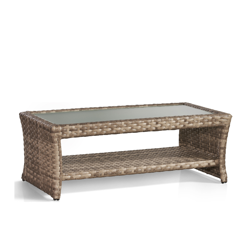 South Sea Rattan Driftwood Bay Wicker Outdoor Coffee Table