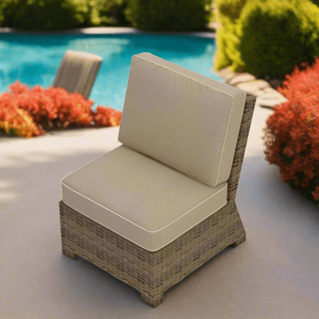 Forever Patio Cypress Wicker Sectional Middle Chair