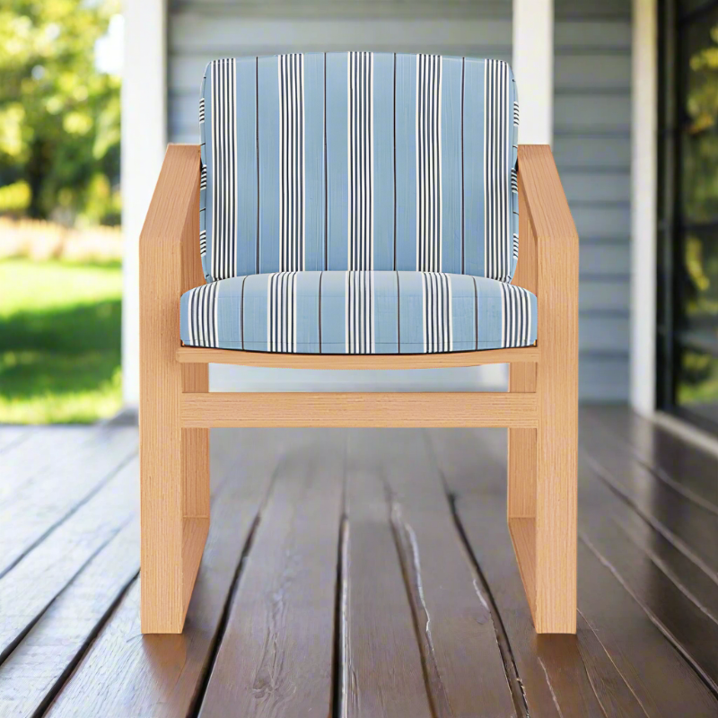 Lloyd Flanders Pursuit Aluminum Outdoor Dining Armchair