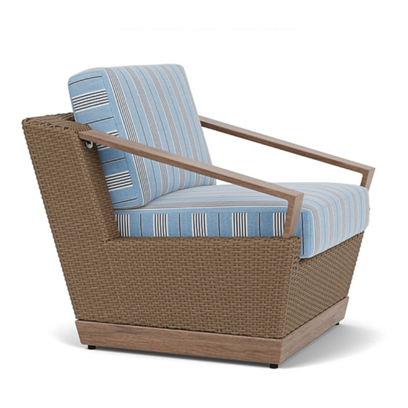Lloyd Flanders Charisma Wicker Outdoor Lounge Chair
