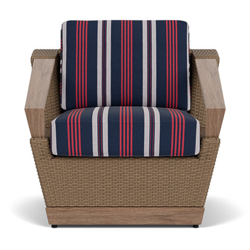 Lloyd Flanders Charisma Wicker Outdoor Lounge Chair