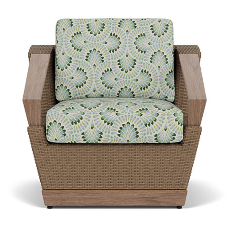 Lloyd Flanders Charisma Wicker Outdoor Lounge Chair