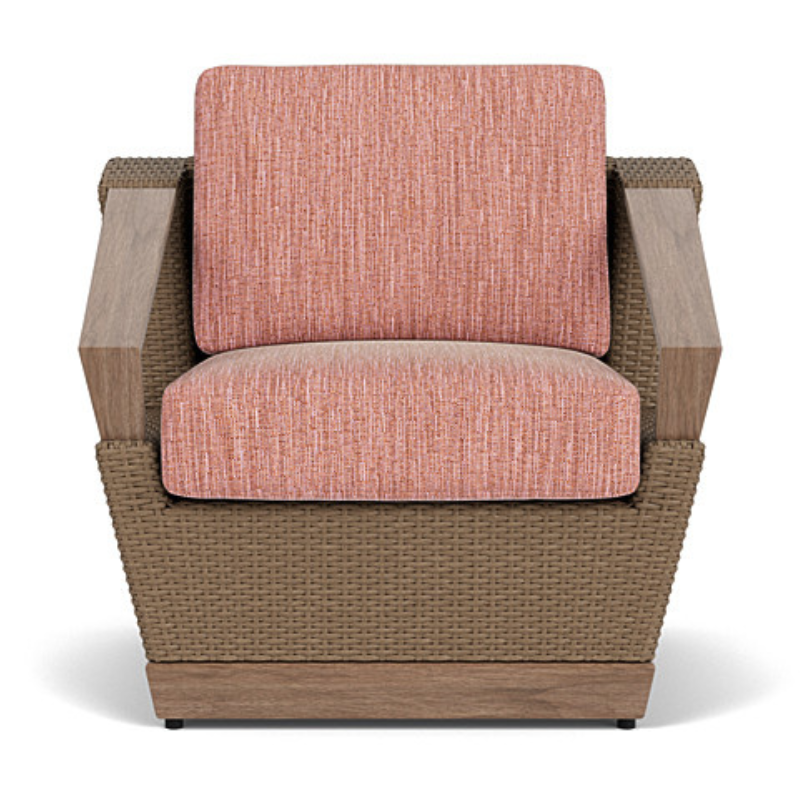 Lloyd Flanders Charisma Wicker Outdoor Lounge Chair