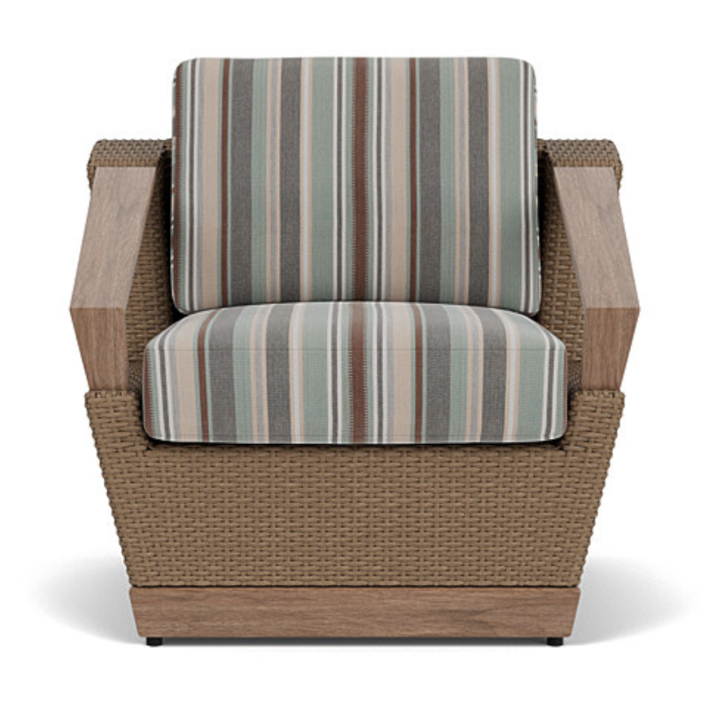 Lloyd Flanders Charisma Wicker Outdoor Lounge Chair