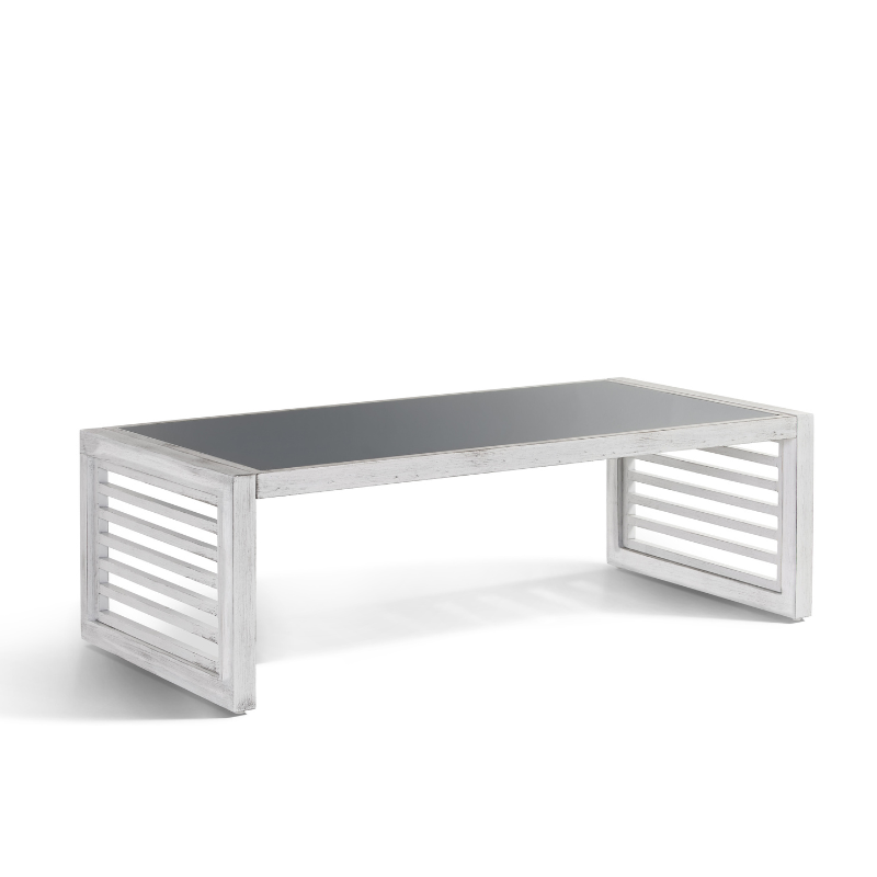 South Sea Rattan Aluminum Outdoor Veda Coffee Table
