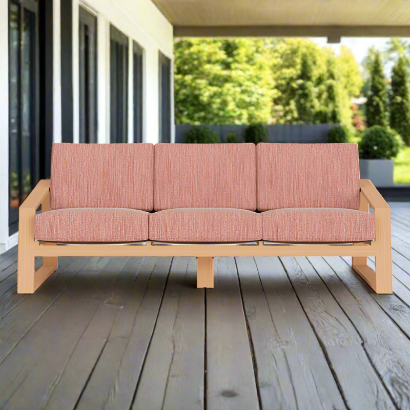 Lloyd Flanders Pursuit Aluminum Outdoor Sofa