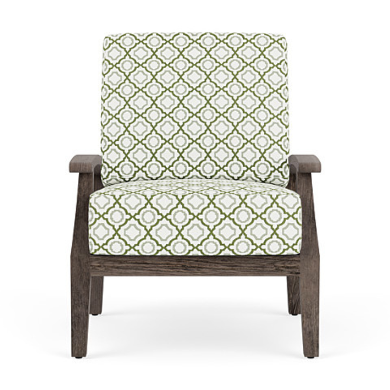 Lloyd Flanders Frontier Wicker Outdoor Lounge Chair