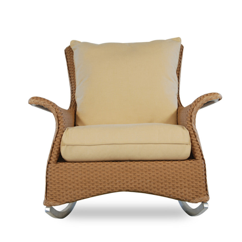 Lloyd Flanders Mandalay Wicker Outdoor Lounge Rocker