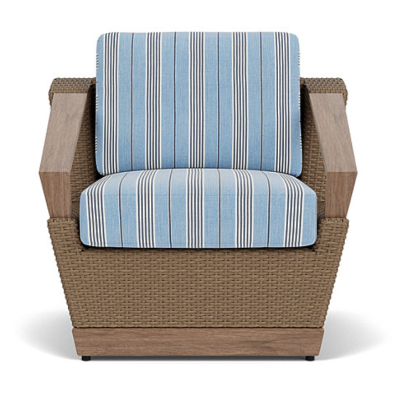Lloyd Flanders Charisma Wicker Outdoor Lounge Chair
