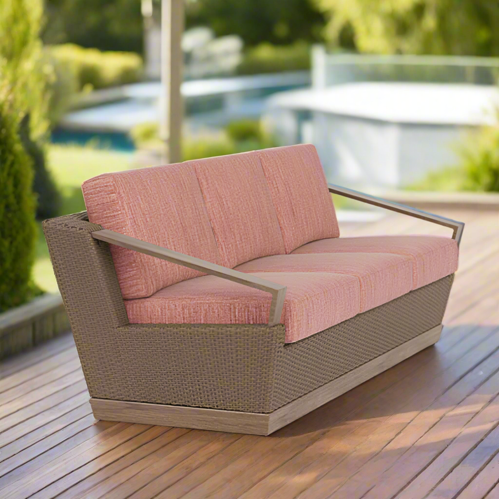 Lloyd Flanders Charisma Wicker Outdoor Sofa