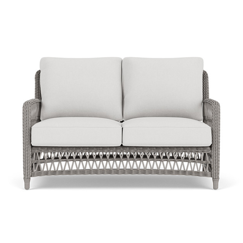 Lloyd Flanders Mackinac Woven Vinyl Outdoor Loveseat