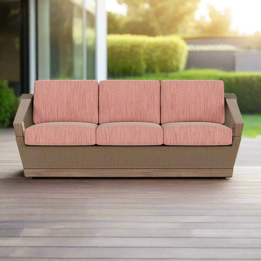 Lloyd Flanders Charisma Wicker Outdoor Sofa