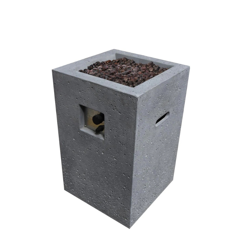 Elementi Boyle Glass Fiber Reinforced Concrete Outdoor Fire Pit