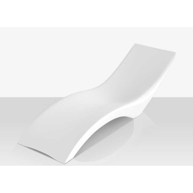 DecoScape Shelf Aluminum Outdoor Chaise