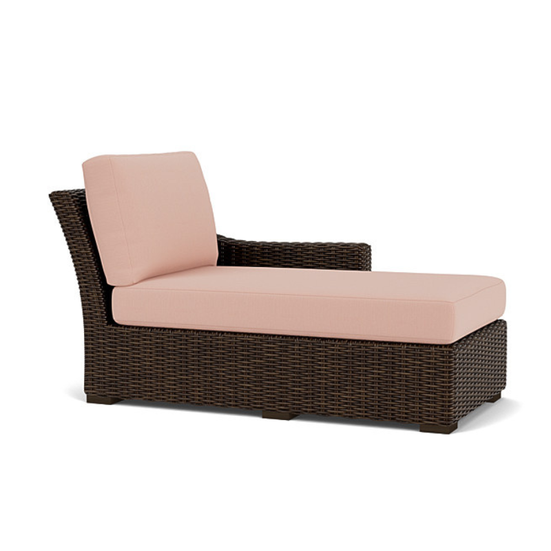 Lloyd Flanders Mesa Woven Vinyl Left Arm Chaise