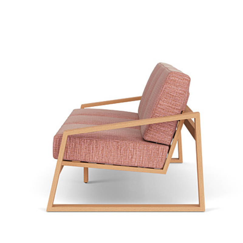Lloyd Flanders Pursuit Aluminum Outdoor Sofa