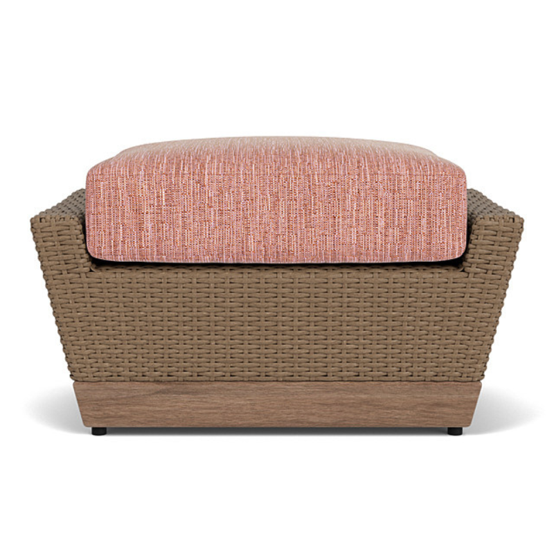 Lloyd Flanders Charisma Wicker Outdoor Ottoman