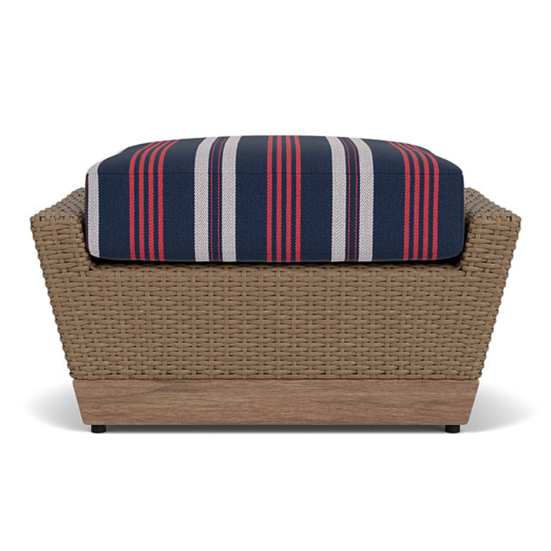 Lloyd Flanders Charisma Wicker Outdoor Ottoman