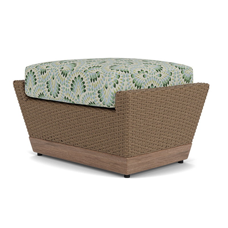 Lloyd Flanders Charisma Wicker Outdoor Ottoman