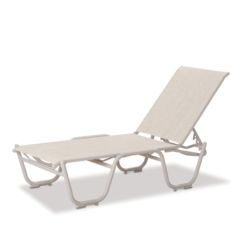 Telescope Casual Gardenella Sling 16" High Bed Stacking Armless Chaise