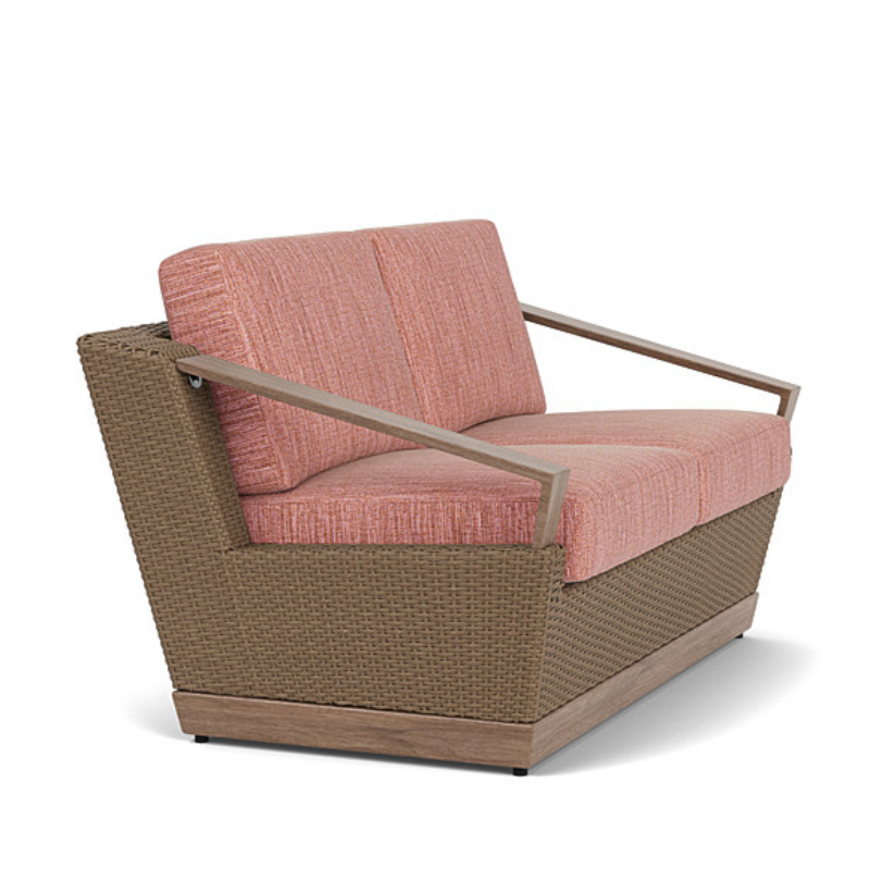 Lloyd Flanders Charisma Wicker Outdoor Loveseat
