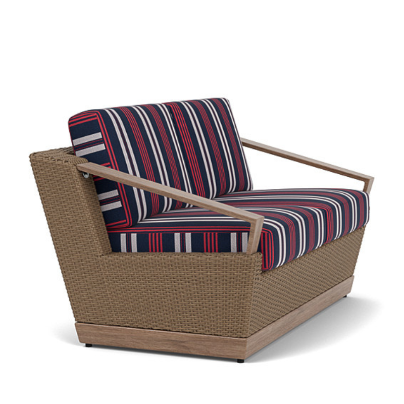 Lloyd Flanders Charisma Wicker Outdoor Loveseat