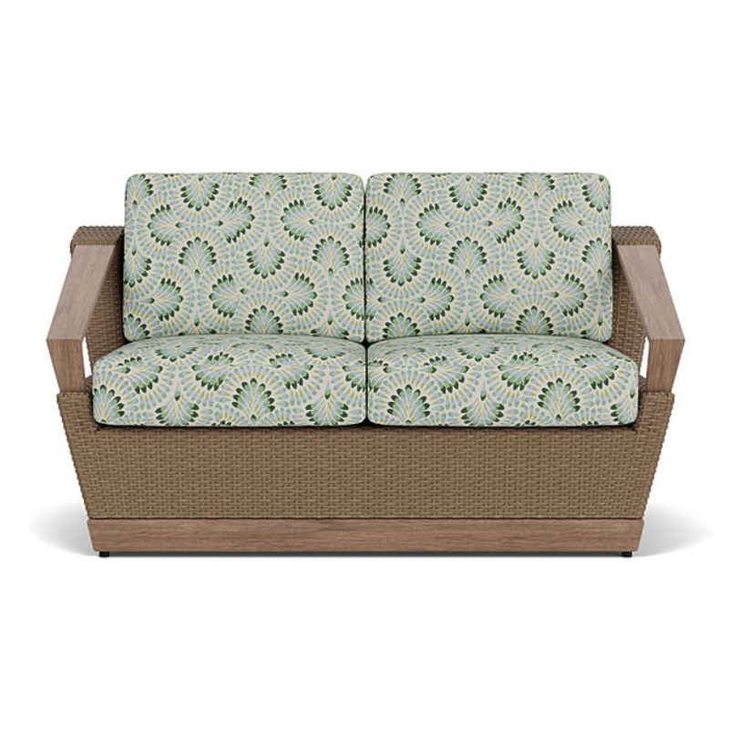 Lloyd Flanders Charisma Wicker Outdoor Loveseat