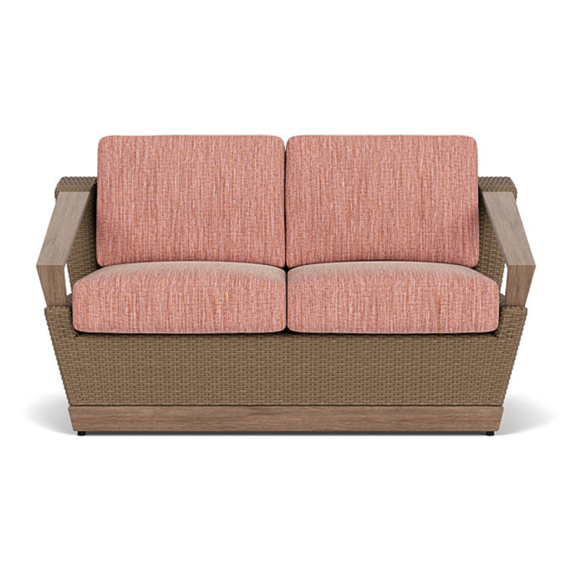 Lloyd Flanders Charisma Wicker Outdoor Loveseat