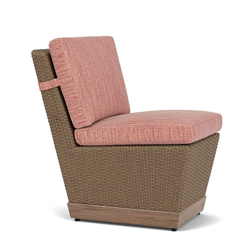Lloyd Flanders Charisma Wicker Outdoor Armless Dining Chair