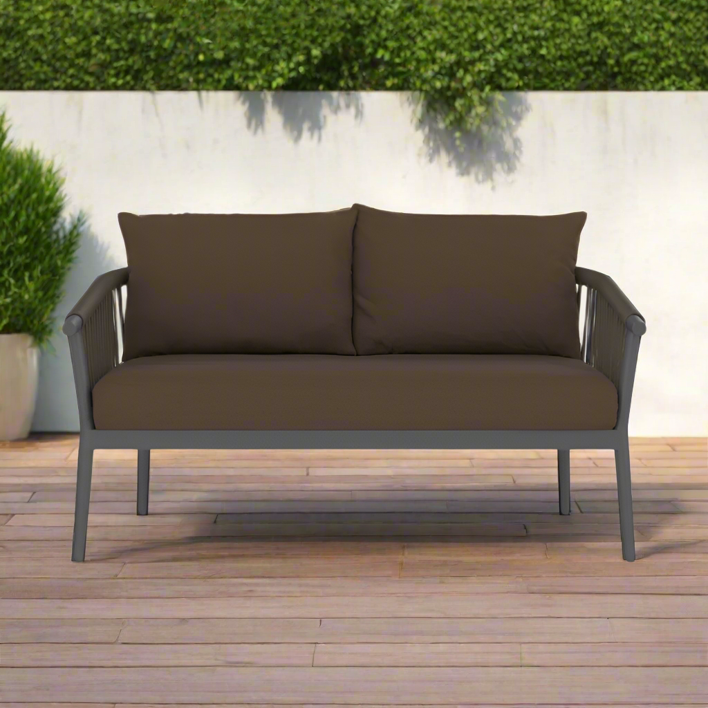 DecoScape Vines Aluminum Outdoor Loveseat