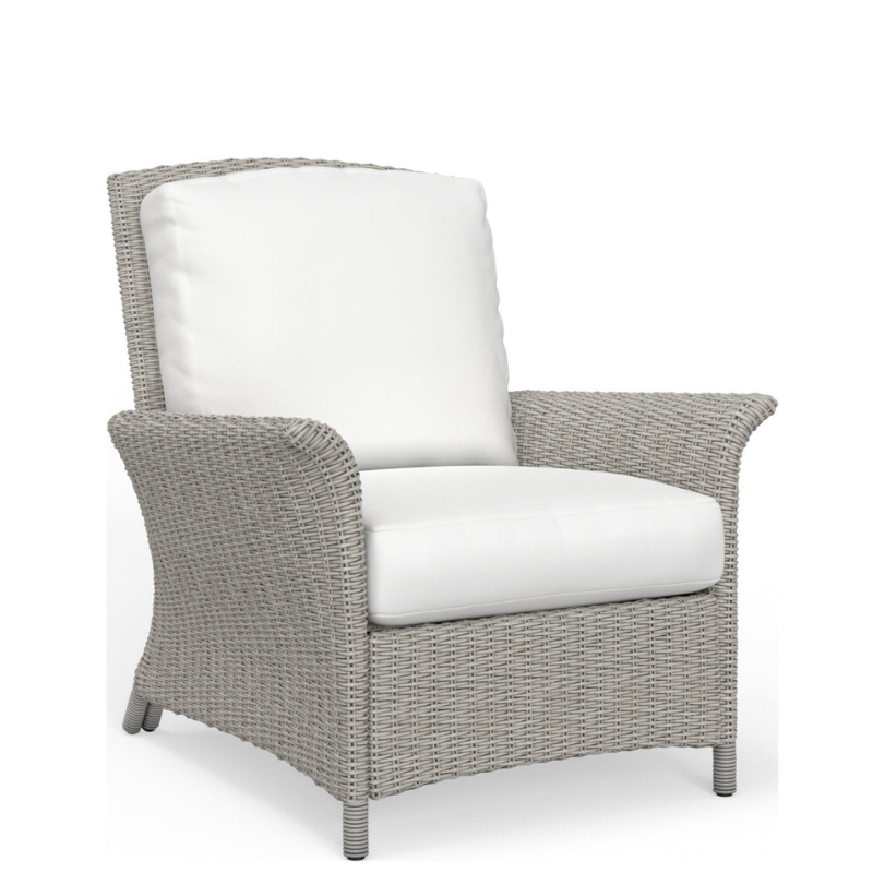 South Sea Rattan Juniper Bay Wicker Outdoor Lounge Chair