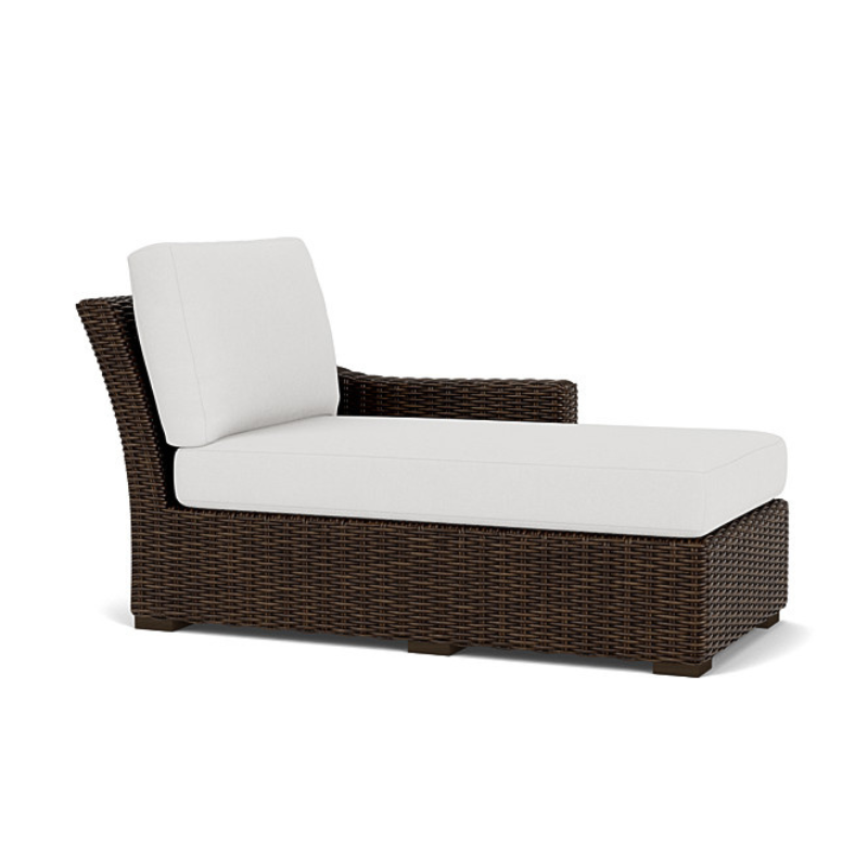 Lloyd Flanders Mesa Woven Vinyl Left Arm Chaise