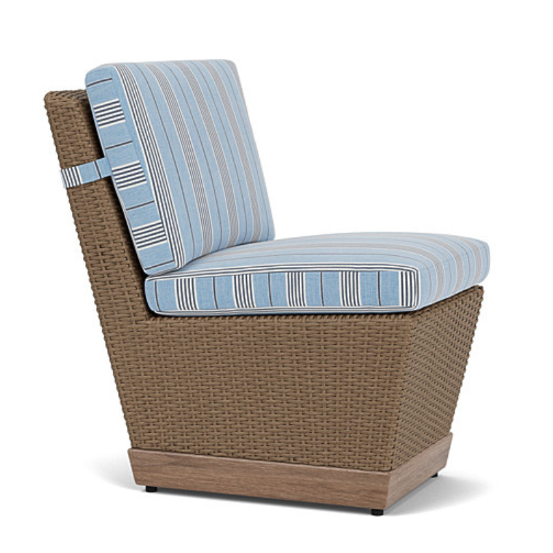 Lloyd Flanders Charisma Wicker Outdoor Armless Dining Chair