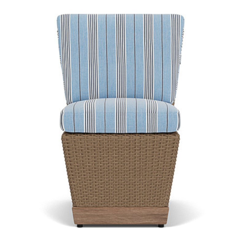 Lloyd Flanders Charisma Wicker Outdoor Armless Dining Chair