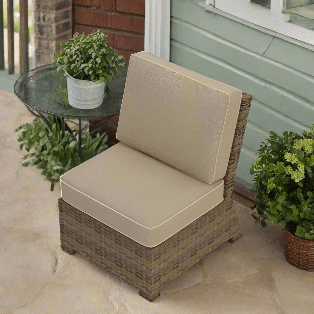 Forever Patio Cypress Wicker Sectional Middle Chair