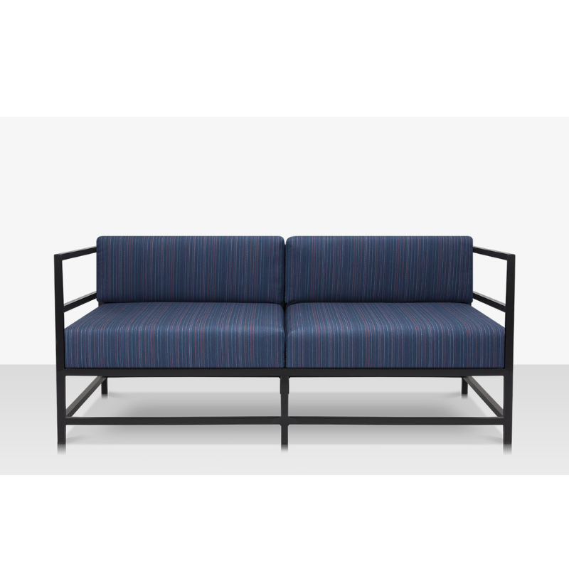 DecoScape Delano Aluminum Outdoor Loveseat
