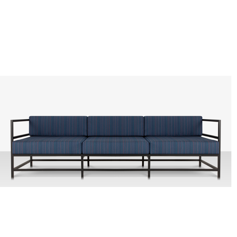 DecoScape Delano Aluminum Outdoor Sofa