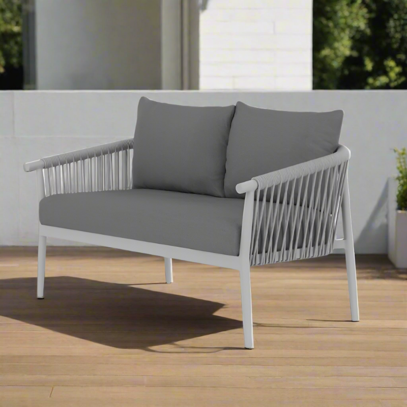 DecoScape Vines Aluminum Outdoor Loveseat