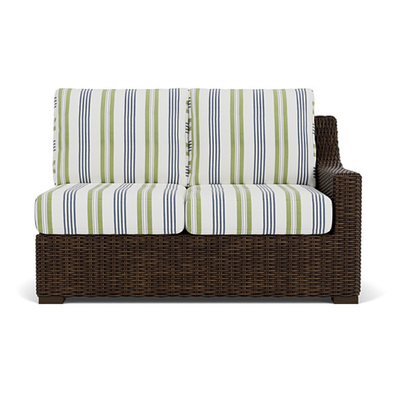 Lloyd Flanders Mesa Woven Vinyl Left Arm Loveseat