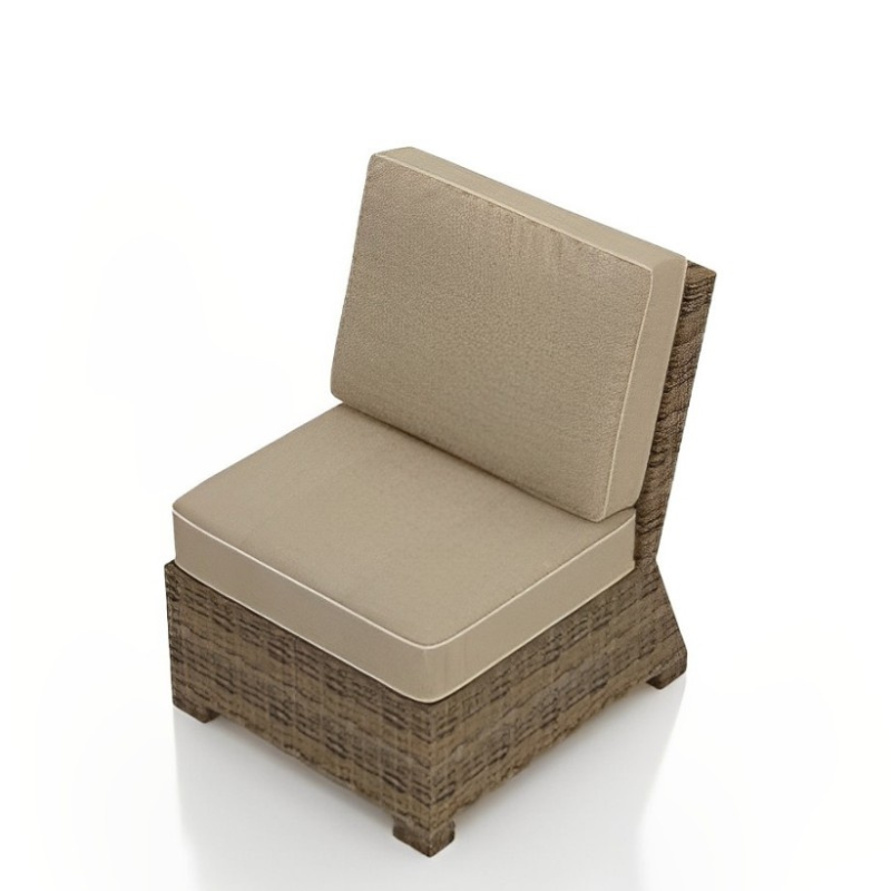 Forever Patio Cypress Wicker Sectional Middle Chair