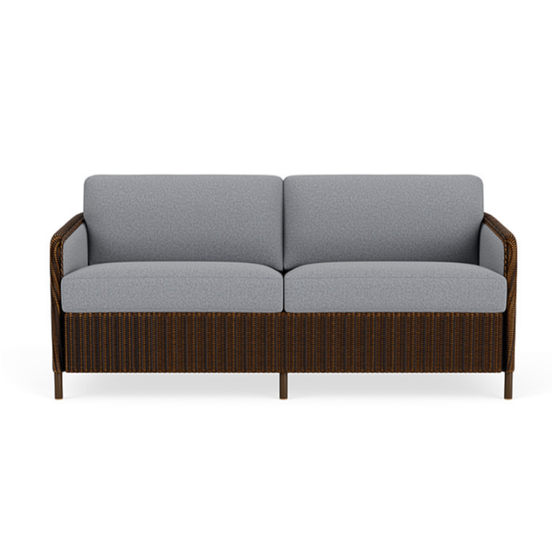 Lloyd Flanders Visions Wicker Outdoor Sofa