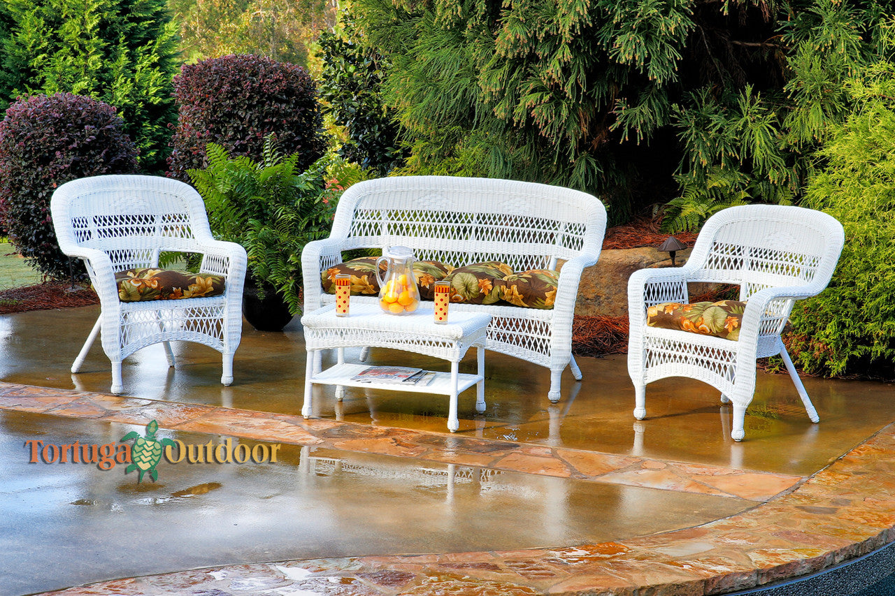 Tortuga Outdoor Portside Resin Wicker Patio Set