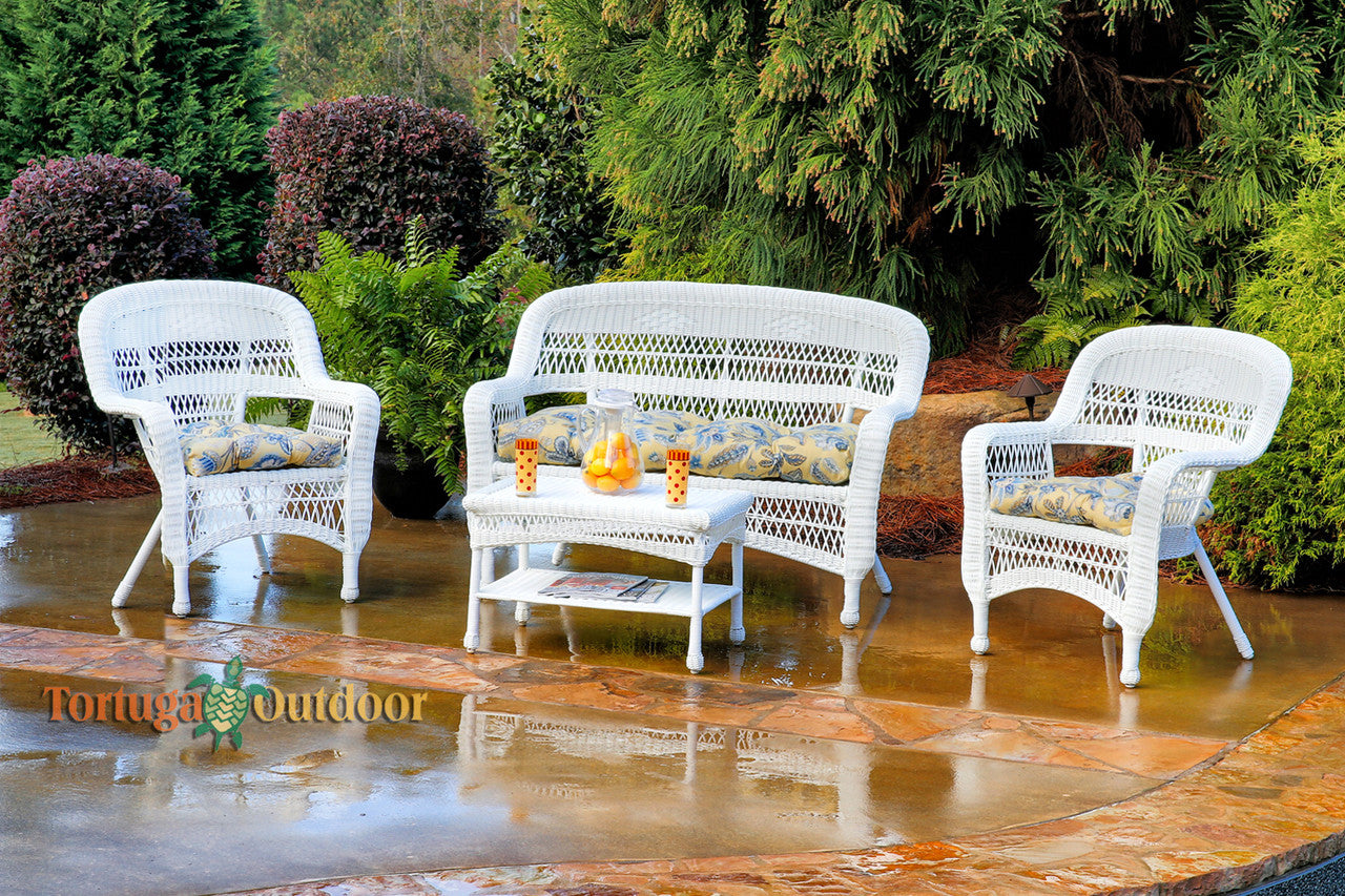 Tortuga Outdoor Portside Resin Wicker Patio Set