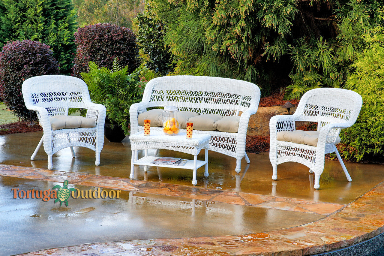 Tortuga Outdoor Portside Resin Wicker Patio Set