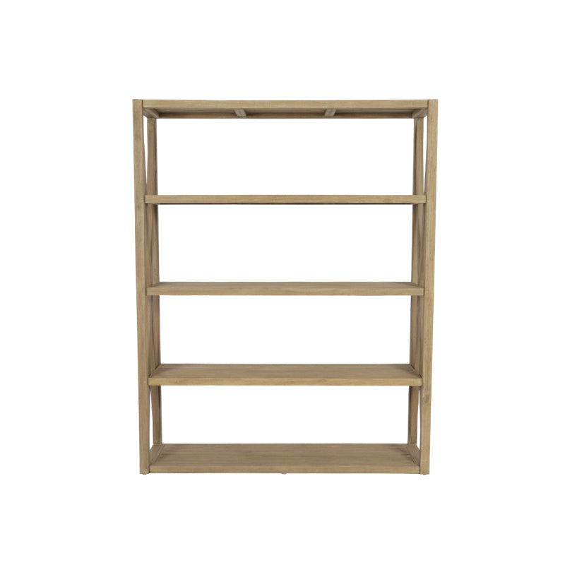 Sunset West Coastal Teak X Outdoor Bookcase