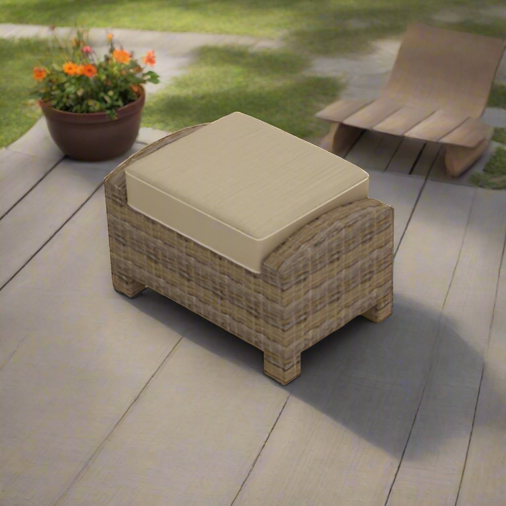 Forever Patio Bainbridge Rectangular Ottoman by NorthCape International