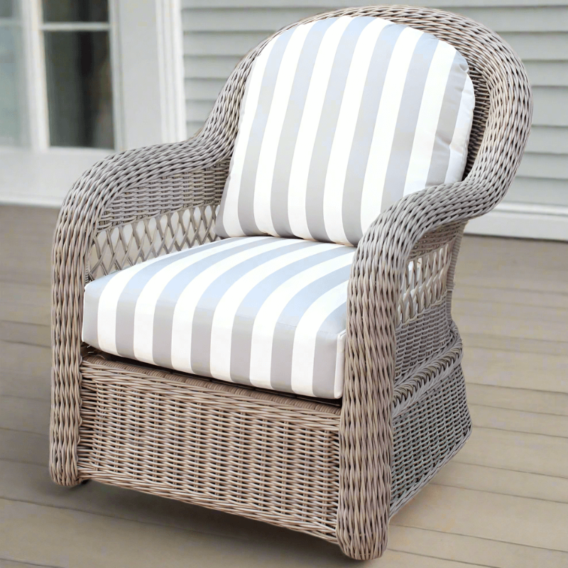 South Sea Rattan Arcadia Wicker Outdoor Lounge Chair